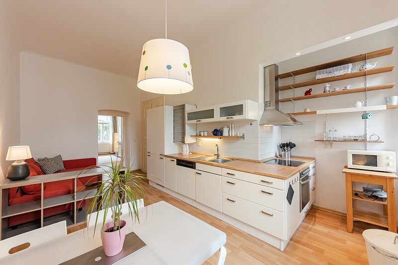Slovenská, Vinohrady - Prague 2 | Rent, Apartment One-bedroom (2+kk), 58 m²