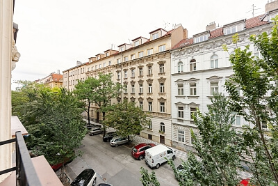 Slovenská, Vinohrady - Prague 2 | Rent, Apartment One-bedroom (2+kk), 58 m²