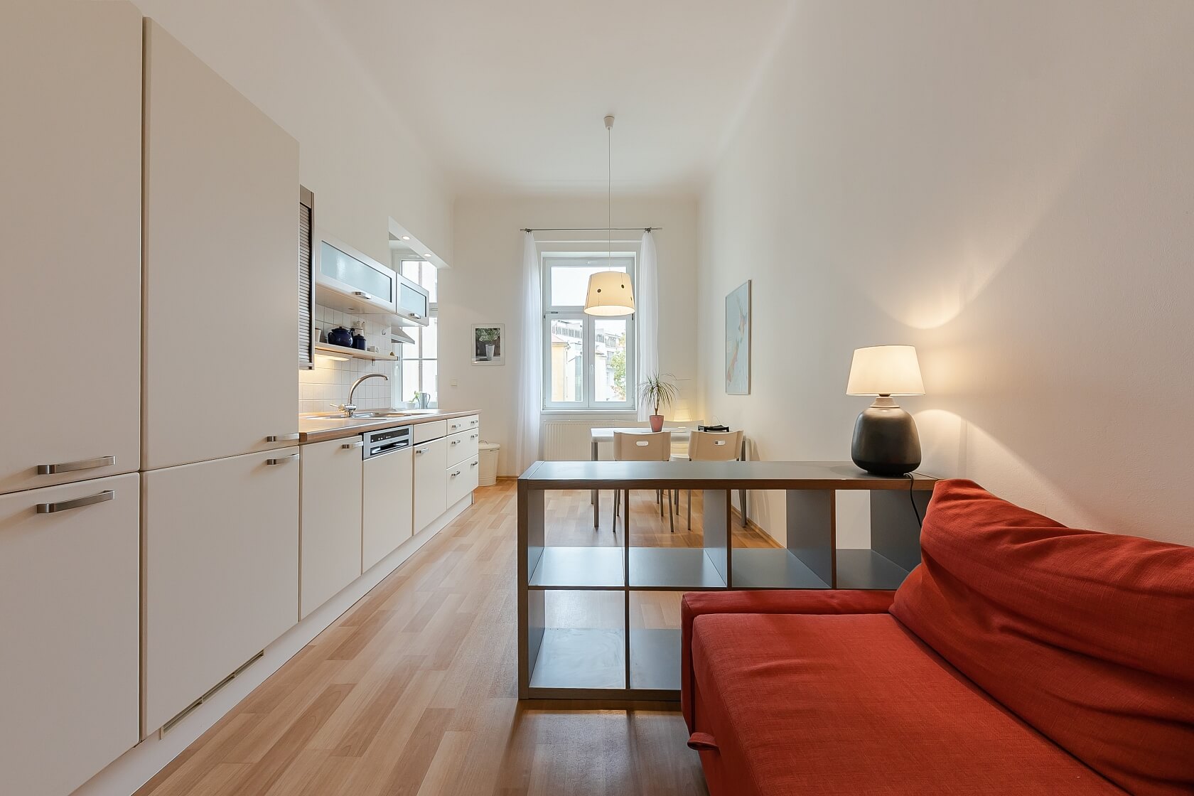 Slovenská, Vinohrady - Prague 2 | Rent, Apartment One-bedroom (2+kk), 58 m²