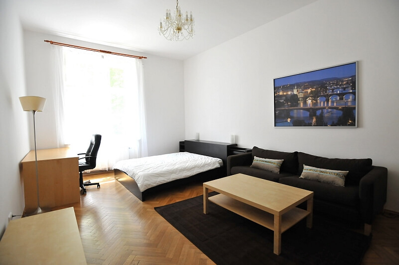 Mánesova, Vinohrady - Prague 2 | Rent, Apartment Studio (1+1), 51 m²