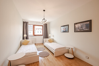 Rohanské nábřeží, Karlín - Prague 8 | Rent, Apartment Two-bedroom (3+kk), 116 m²