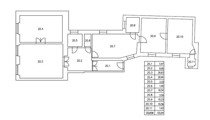 Floor plan 1