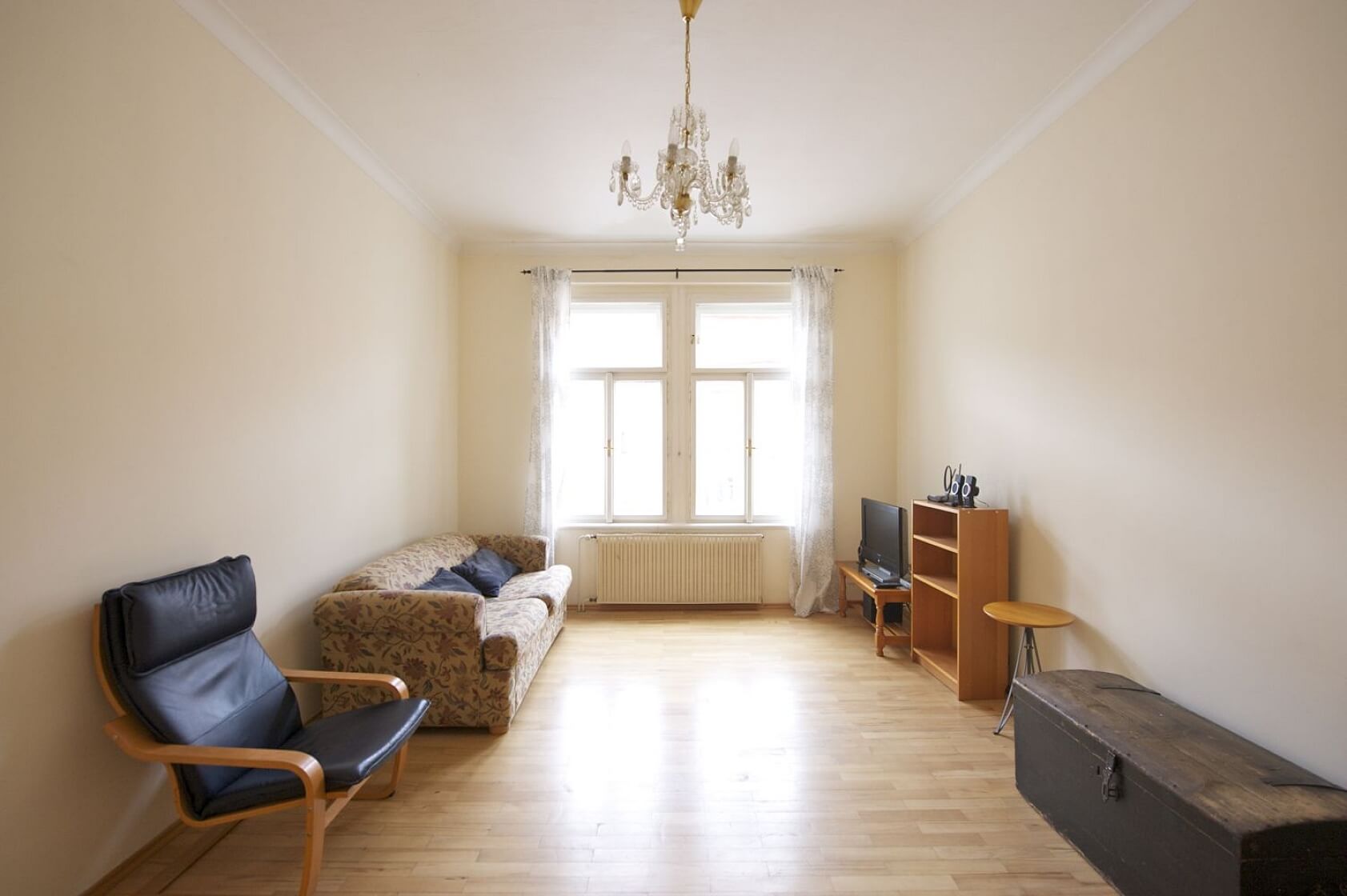 Kubelíkova, Žižkov - Prague 3 | Rent, Apartment One-bedroom (2+1), 75 m²
