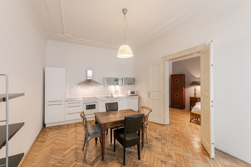 Ve Smečkách, Nové Město - Prague 1 | Rent, Apartment One-bedroom (2+1), 70 m²