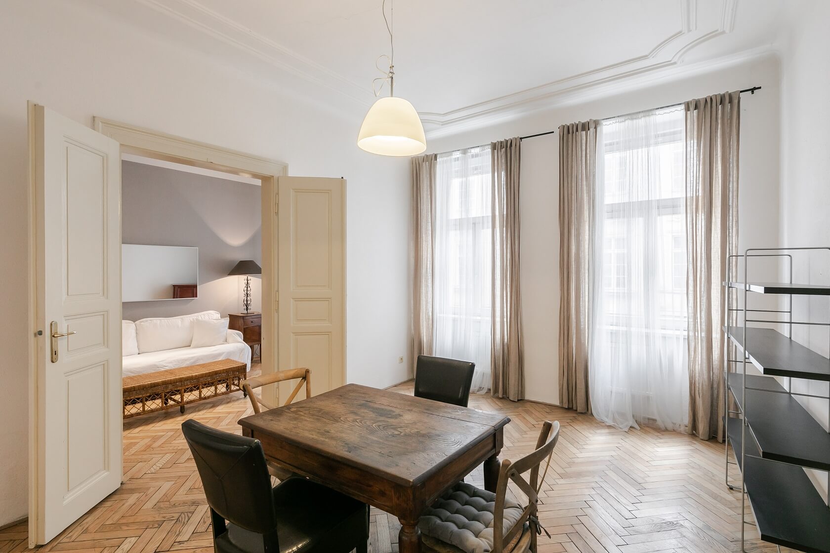 Ve Smečkách, Nové Město - Prague 1 | Rent, Apartment One-bedroom (2+1), 70 m²