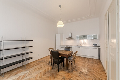 Ve Smečkách, Nové Město - Prague 1 | Rent, Apartment One-bedroom (2+1), 70 m²