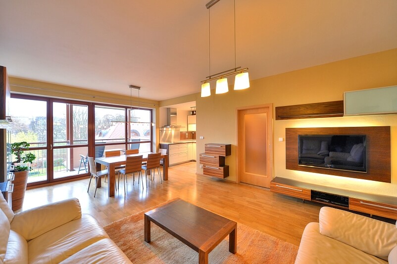 Podvinný mlýn, Libeň - Prague 9 | Rent, Apartment Two-bedroom (3+kk), 87 m²