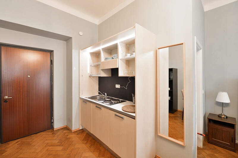 Záhořanského, Nové Město - Prague 2 | Rent, Apartment Studio (1+kk), 28 m²