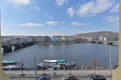 Rašínovo nábřeží, Nové Město - Prague 2 | Rent, Apartment Two-bedroom (3+1), 143 m²