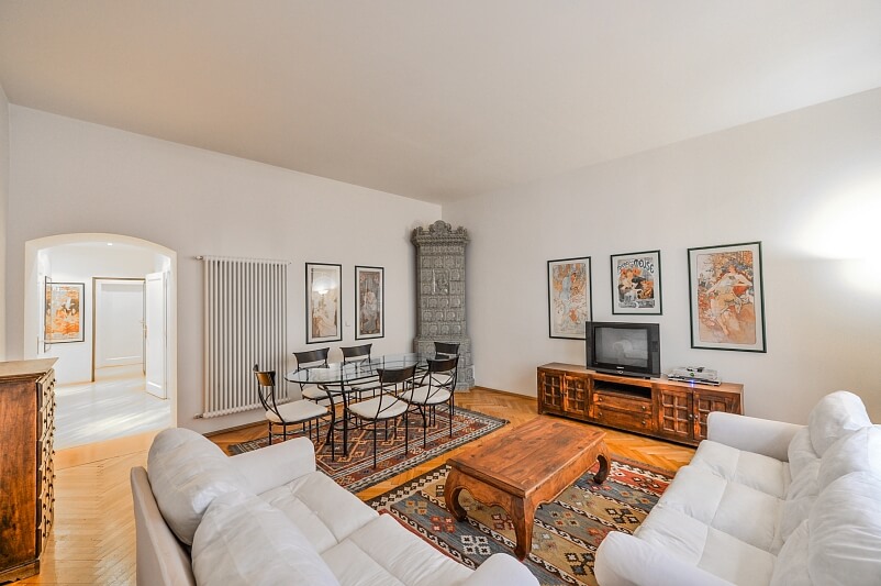 Odborů, Nové Město - Prague 2 | Rent, Apartment Two-bedroom (3+1), 81 m²