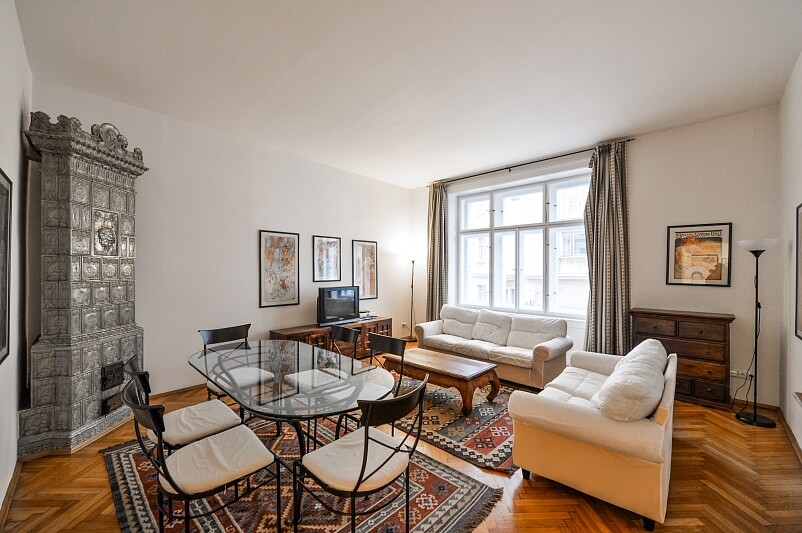 Odborů, Nové Město - Prague 2 | Rent, Apartment Two-bedroom (3+1), 81 m²