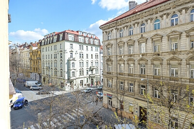 Mánesova, Vinohrady - Prague 2 | Rent, Apartment Two-bedroom (3+1), 107 m²