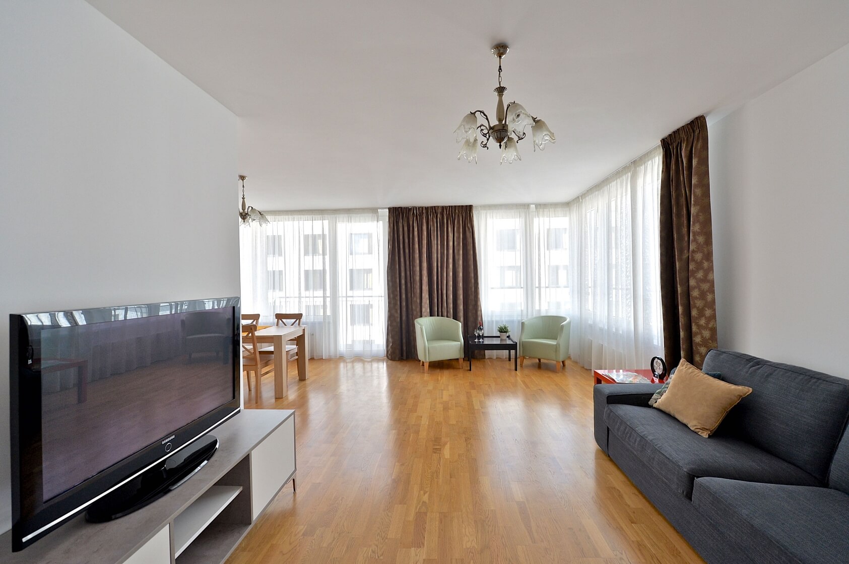 Karla Engliše, Smíchov - Prague 5 | Rent, Apartment One-bedroom (2+kk), 95 m²