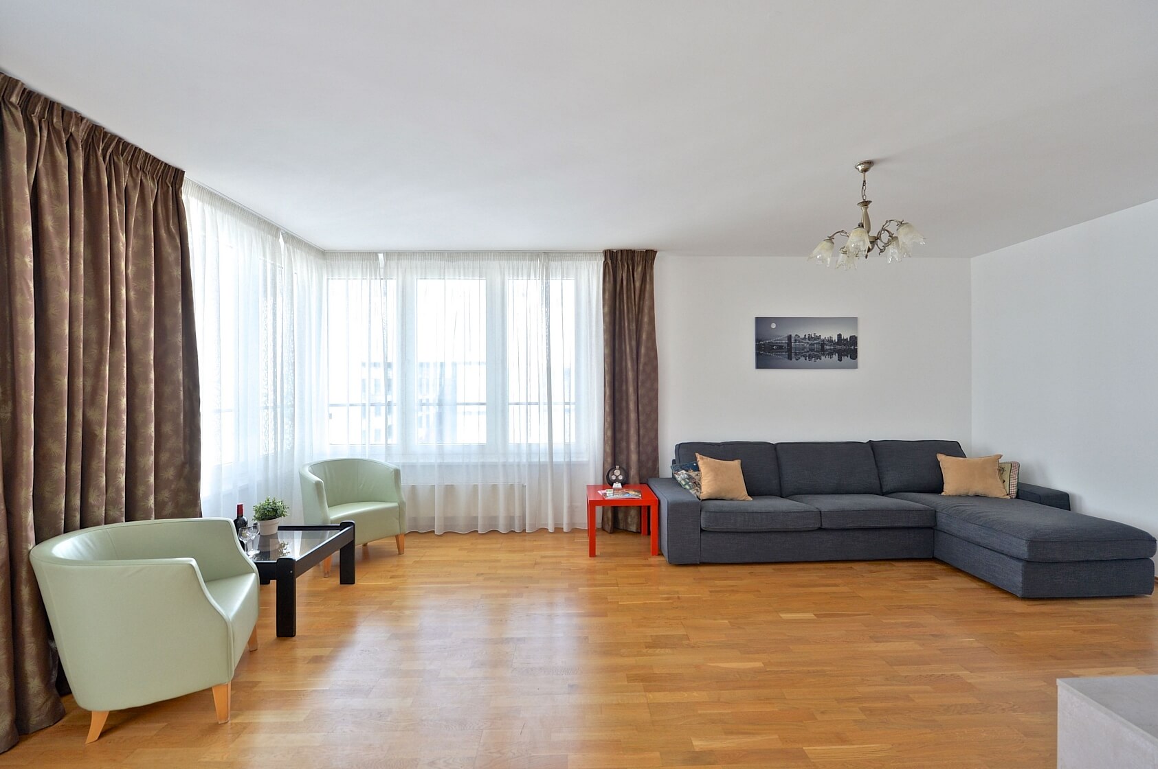Karla Engliše, Smíchov - Praha 5 | Pronájem, Byt 2+kk, 95 m²