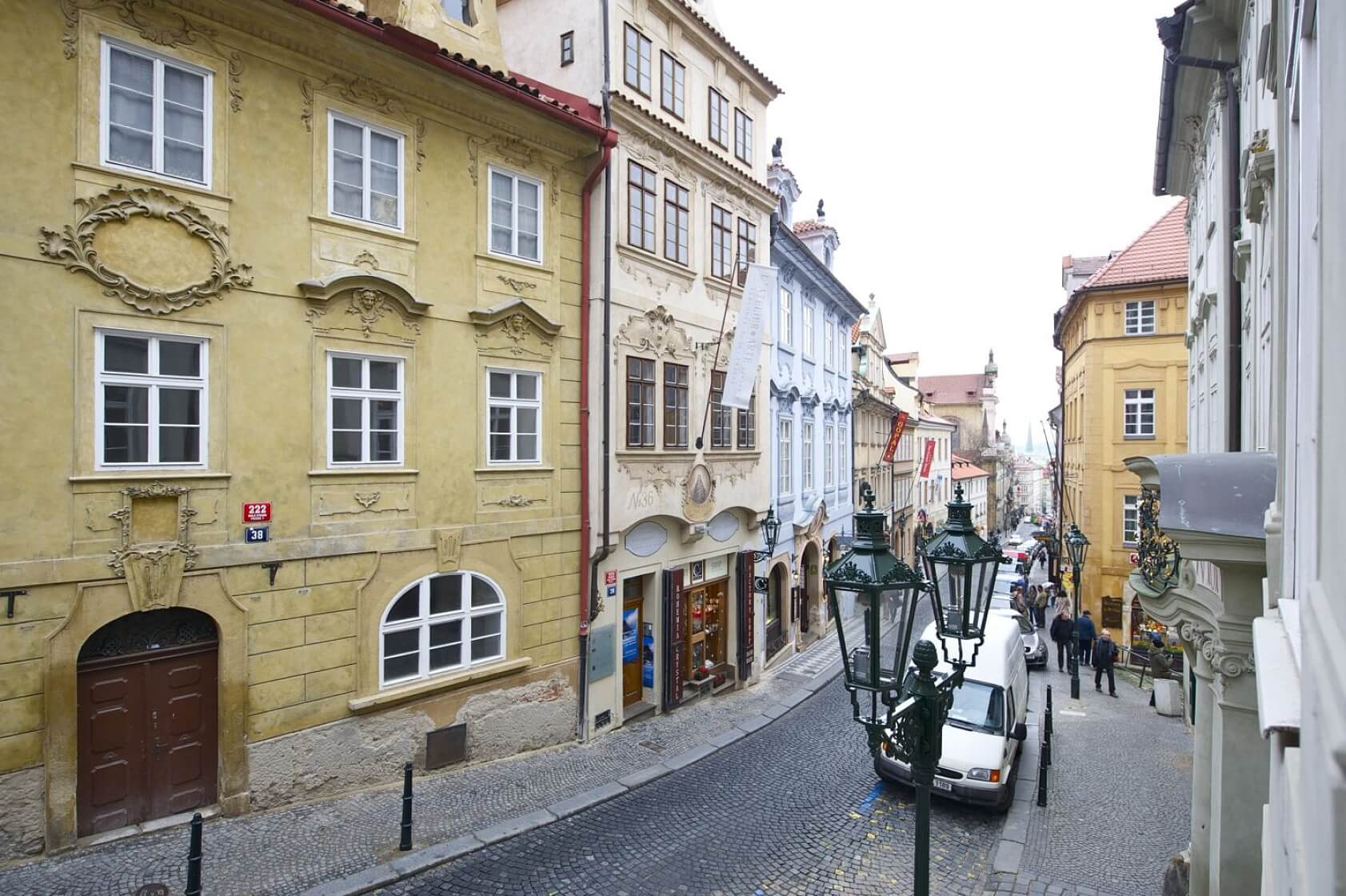 Nerudova, Malá Strana - Prague 1 | Rent, Apartment Two-bedroom (3+1), 90 m²