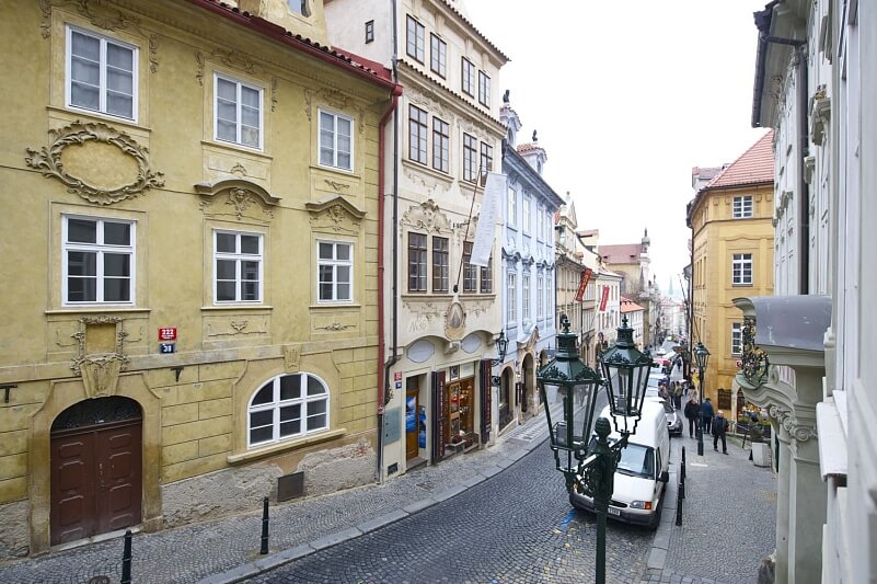 Nerudova, Malá Strana - Praha 1 | Pronájem, Byt 3+1, 90 m²