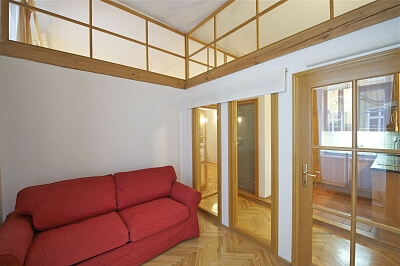 Nerudova, Malá Strana - Prague 1 | Rent, Apartment Two-bedroom (3+1), 90 m²
