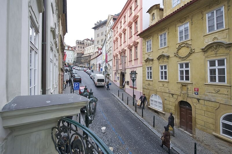 Nerudova, Malá Strana - Prague 1 | Rent, Apartment Two-bedroom (3+1), 90 m²