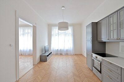 U Kanálky, Vinohrady - Prague 2 | Rent, Apartment One-bedroom (2+kk), 59 m²