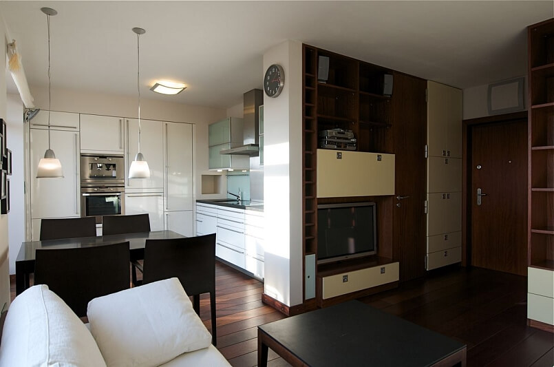 Nepilova, Vysočany - Prague 9 | Rent, Apartment One-bedroom (2+kk), 55 m²