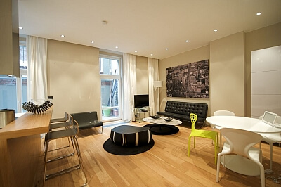 Řehořova, Žižkov - Prague 3 | Rent, Apartment One-bedroom (2+kk), 81 m²