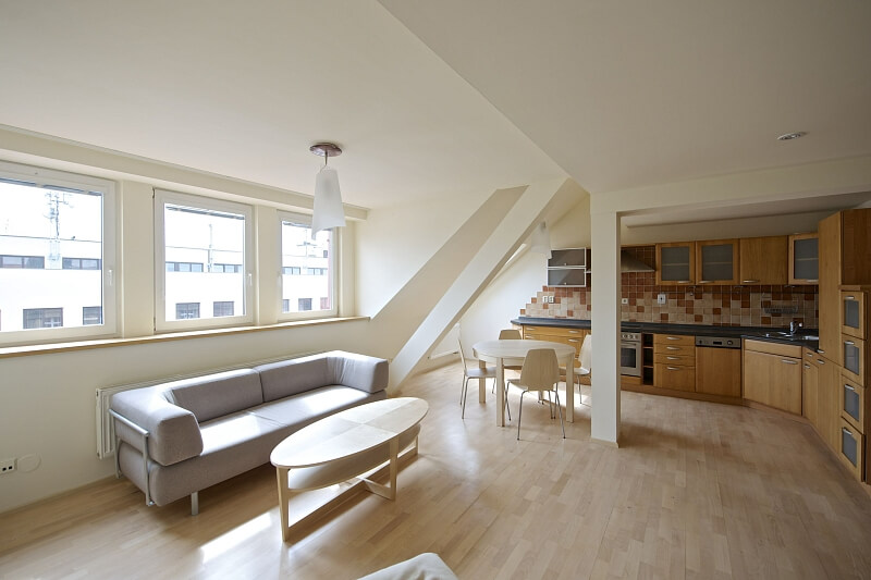 Korunní, Vinohrady - Prague 3 | Rent, Apartment Two-bedroom (3+kk), 115 m²