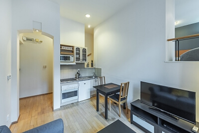 Belgická, Vinohrady - Prague 2 | Rent, Apartment One-bedroom (2+kk), 34 m²