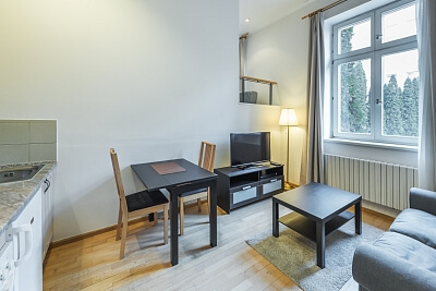 Belgická, Vinohrady - Prague 2 | Rent, Apartment One-bedroom (2+kk), 34 m²
