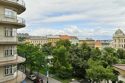 Čelakovského sady, Vinohrady - Prague 2 | Rent, Apartment One-bedroom (2+kk), 55 m²