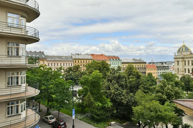 Čelakovského sady, Vinohrady - Prague 2 | Rent, Apartment One-bedroom (2+kk), 55 m²