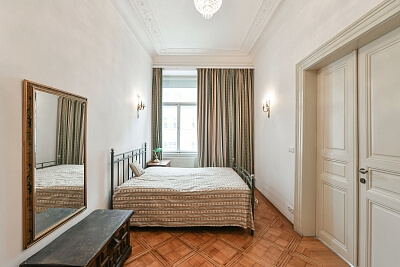 Čelakovského sady, Vinohrady - Prague 2 | Rent, Apartment One-bedroom (2+kk), 55 m²
