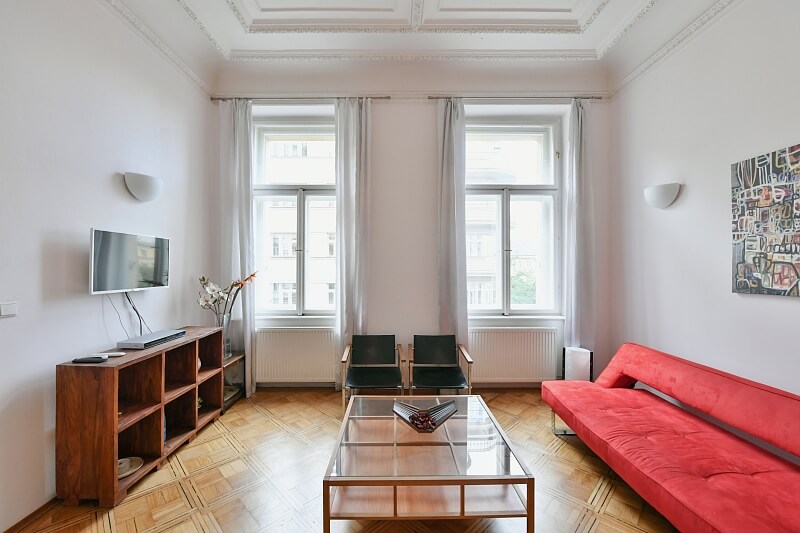 Čelakovského sady, Vinohrady - Praha 2 | Pronájem, Byt 2+kk, 55 m²