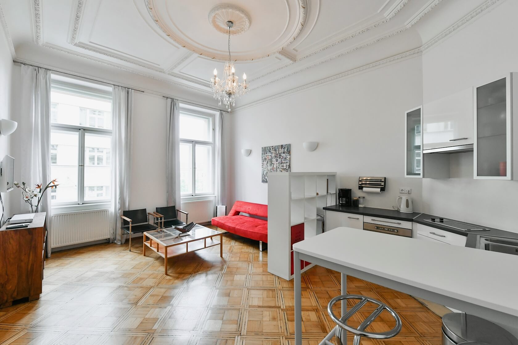 Čelakovského sady, Vinohrady - Praha 2 | Pronájem, Byt 2+kk, 55 m²