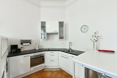 Čelakovského sady, Vinohrady - Prague 2 | Rent, Apartment One-bedroom (2+kk), 55 m²