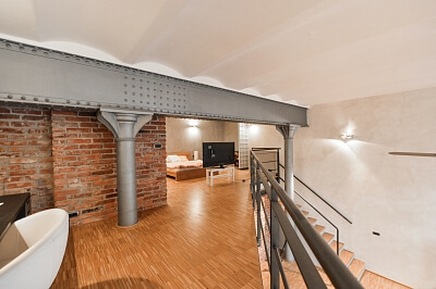 Na Maninách, Holešovice - Prague 7 | Rent, Apartment One-bedroom (2+kk), 114 m²