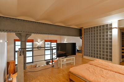 Na Maninách, Holešovice - Prague 7 | Rent, Apartment One-bedroom (2+kk), 114 m²