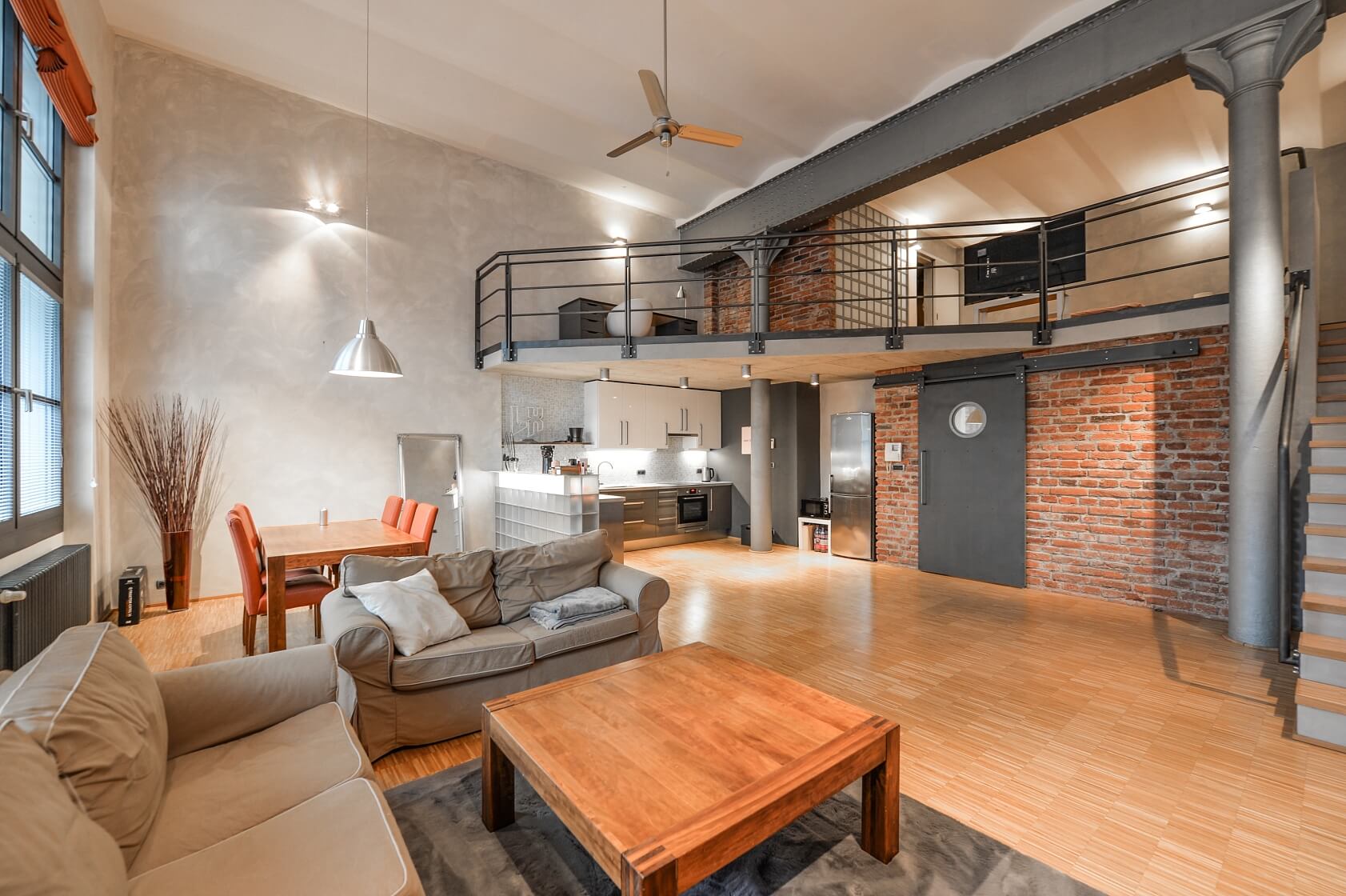 Na Maninách, Holešovice - Praha 7 | Pronájem, Byt 2+kk, 114 m²