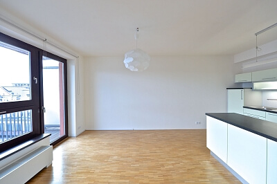 U Uranie, Holešovice - Prague 7 | Rent, Apartment One-bedroom (2+kk), 71 m²
