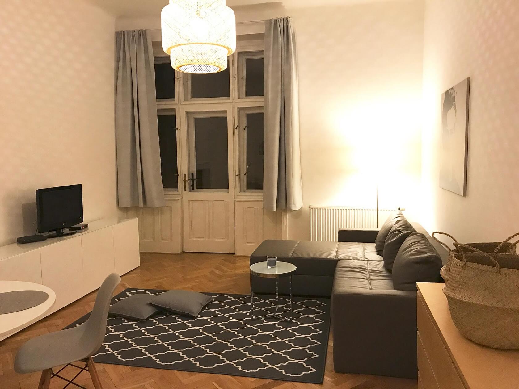 Krkonošská, Vinohrady - Prague 2 | Rent, Apartment One-bedroom (2+1), 51 m²