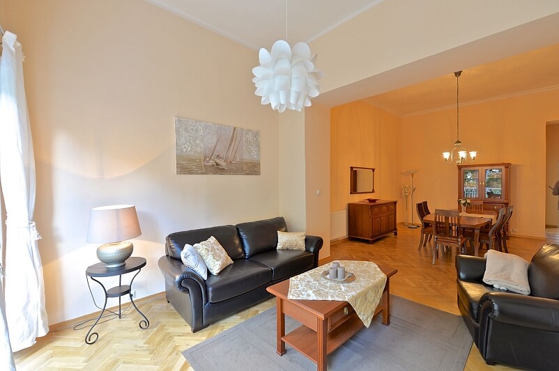 Belgická, Vinohrady - Prague 2 | Rent, Apartment Two-bedroom (3+kk), 96 m²