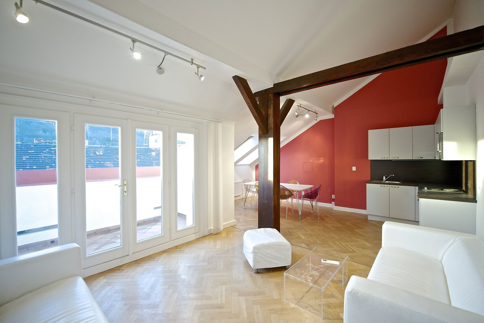 Všehrdova, Malá Strana - Prague 1 | Rent, Apartment One-bedroom (2+kk), 79 m²