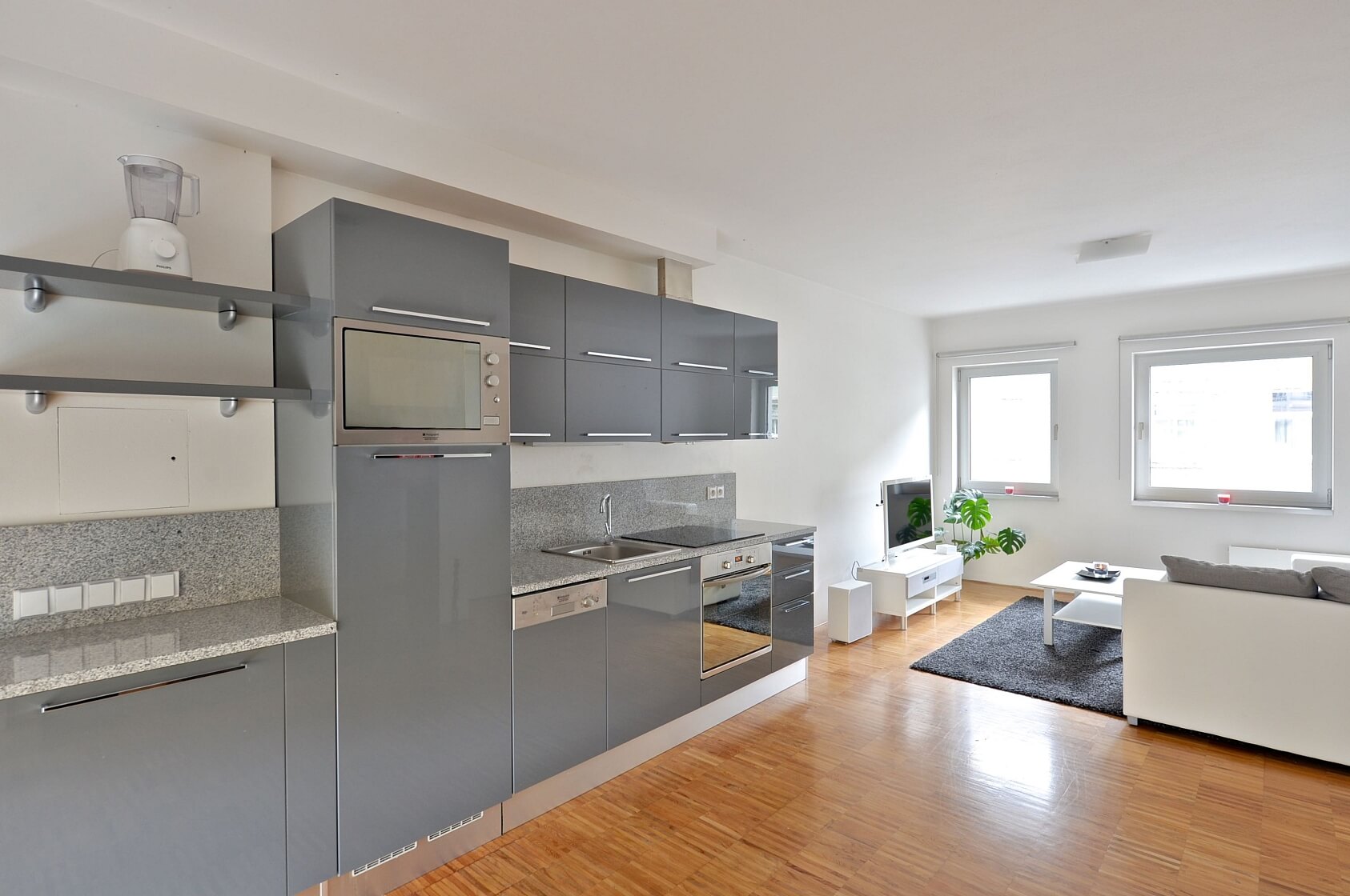 Prokopova, Žižkov - Prague 3 | Rent, Apartment One-bedroom (2+kk), 62 m²