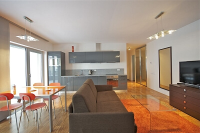 Prokopova, Žižkov - Prague 3 | Rent, Apartment One-bedroom (2+kk), 68 m²