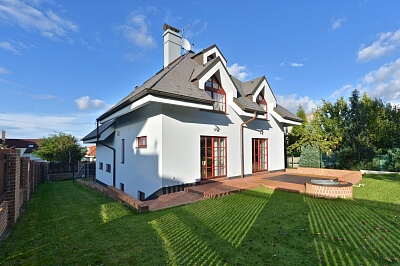 Spořická, Dolní Chabry - Prague 8 | Rent, House Four-bedroom (5+1), 250 m²