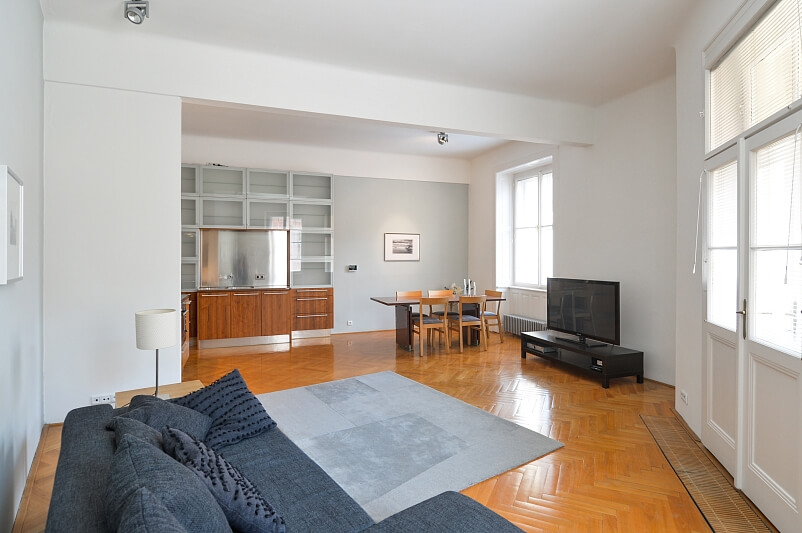 Elišky Krásnohorské, Josefov - Prague 1 | Rent, Apartment One-bedroom (2+kk), 76 m²