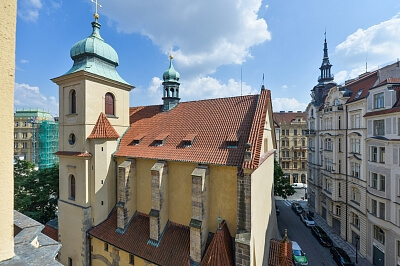 Elišky Krásnohorské, Josefov - Prague 1 | Rent, Apartment One-bedroom (2+kk), 76 m²