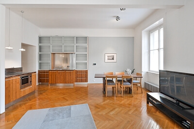 Elišky Krásnohorské, Josefov - Prague 1 | Rent, Apartment One-bedroom (2+kk), 76 m²