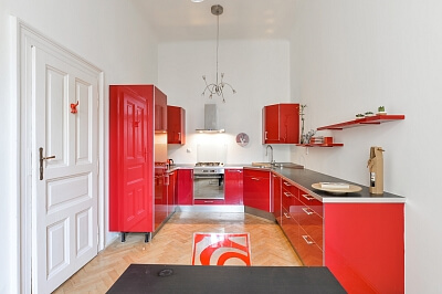 Zborovská, Smíchov - Prague 5 | Rent, Apartment One-bedroom (2+1), 87 m²