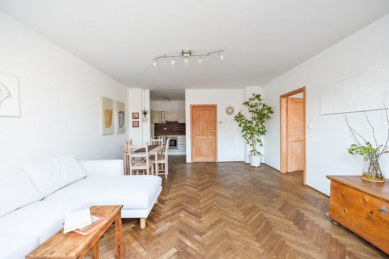 Na Plzeňce, Smíchov - Prague 5 | Rent, Apartment One-bedroom (2+kk), 64 m²