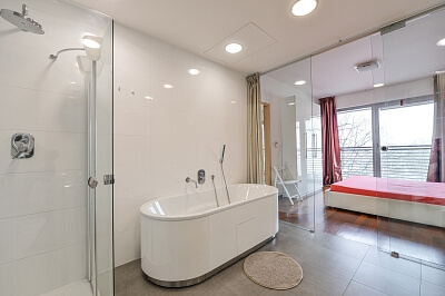 Korunní, Vinohrady - Prague 10 | Rent, Apartment One-bedroom (2+kk), 78 m²